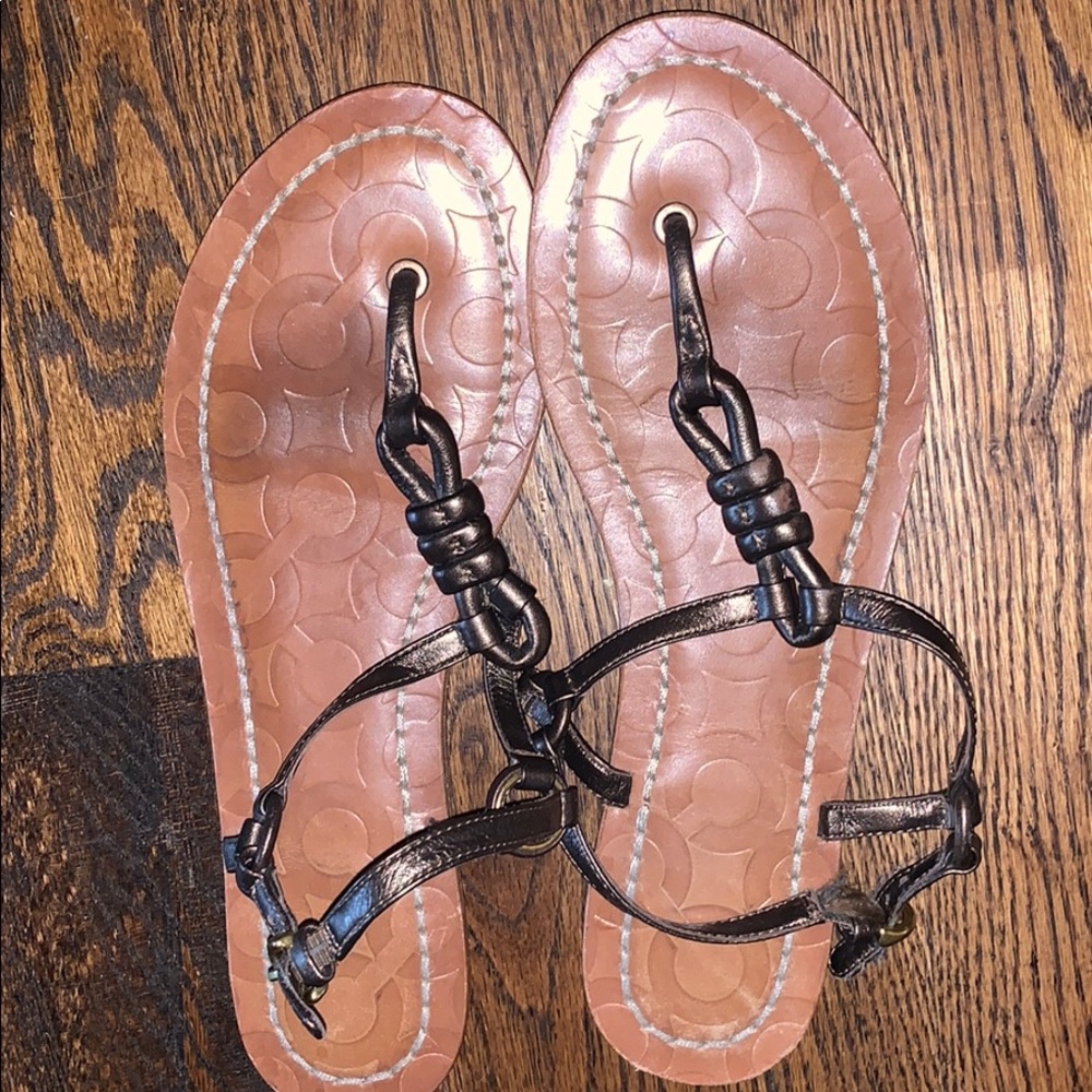 Coach sandals